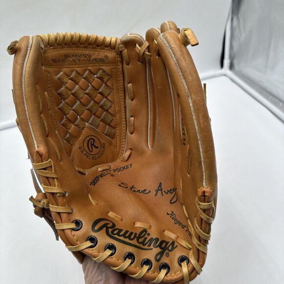 Rawlings Fastback Model 13" Leather Steve Avery RBG4 RHT Baseball Glove - Picture 1 of 9